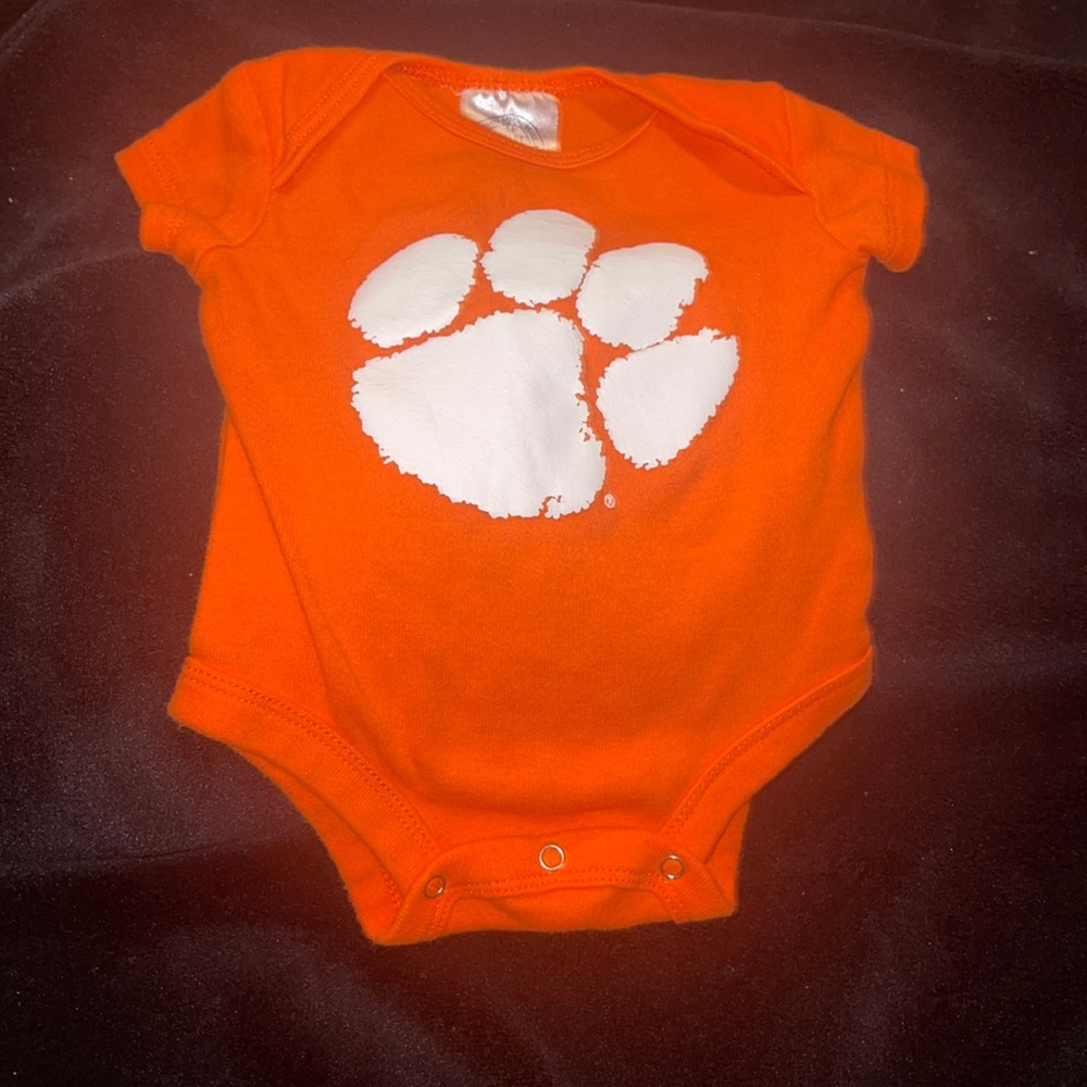 Clemson onesie